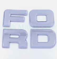 92 93 94 95 96 F-150 F-250 F-350 emblemas de porta traseira placa de identificação letras crachá, usado comprar usado  Enviando para Brazil
