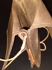 Canvas leather bag for sale  Anna