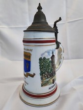 Boccale birra ceramica usato  Italia