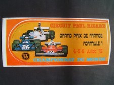 Autocollant automobile ancien d'occasion  Toulon-