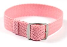 Pink perlon watch for sale  UK
