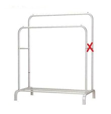 Stojący wieszak na ubrania, Edihome, metal, 110cm x 150cm na sprzedaż  PL