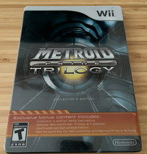 Metroid Prime Trilogy Wii STEEL BOOK (US VERSION) - Video Game Spiel Complete! comprar usado  Enviando para Brazil