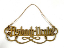 Metallschild asbach uralt gebraucht kaufen  Limburg a. d. Lahn