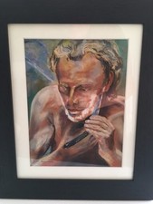 Tableau pastel homme d'occasion  Arinthod