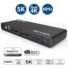 Wavlink dual usb for sale  DUNSTABLE