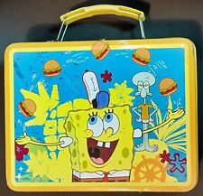 Bob Esponja Calça Quadrada Lancheira de Metal Faminto 7,75 x 6 x 2,75 Caixa de Lata Co comprar usado  Enviando para Brazil
