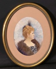 Tableau ancien miniature d'occasion  Toulouse-