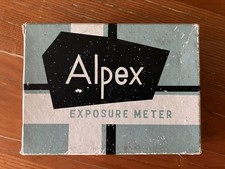 Vintage alpex exposure d'occasion  Expédié en Belgium