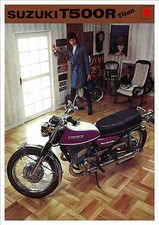 Usado, Folheto SUZUKI T500 R Titan 1971 catálogo catálogo REPRO T500R comprar usado  Enviando para Brazil