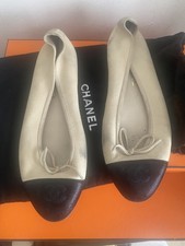 Chanel beige black for sale  WOODFORD GREEN
