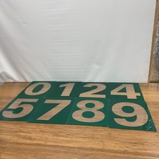 Number plastic marquee for sale  Livingston