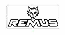 Stickers remus echappement d'occasion  Freyming-Merlebach