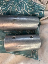 Usado, Duas porcas cilíndricas vintage grandes Chouinard tamanho #4 e #6, ótima peça de parede comprar usado  Enviando para Brazil
