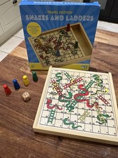 Travel snakes ladders for sale Travel snakes ladders for sale  PURLEY