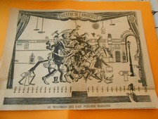 Caricature politique 1965 d'occasion Caricature politique 1965 d'occasion  La Verpillière