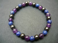 Bracelet perles améthyste d'occasion  Bordeaux-