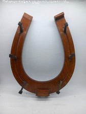 Vintage wooden horseshoe for sale  RUGBY