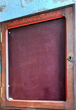 Ancien panneau affichage d'occasion  Varreddes