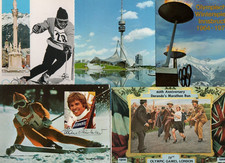 Postcards olympic games for sale  MATLOCK