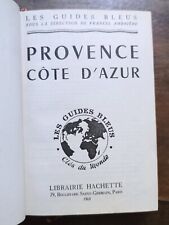 Guides bleus provence d'occasion  Lunel