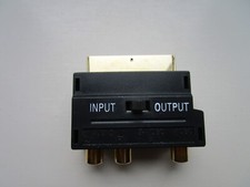 Scart adaptor connect for sale  WINDLESHAM