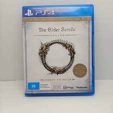 THE ELDER SCROLLS ONLINE PS4 PLAYSTATION 4 disco em capa muito boa tem algumas rachaduras  comprar usado  Enviando para Brazil