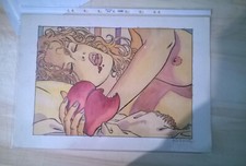Manara stampa cuore usato  Moretta