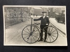 Usado, Cartão postal foto real Velocipede bicicleta Nelson clube de ciclismo Nelson Lancashire P59 comprar usado  Enviando para Brazil