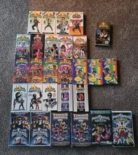 Power Rangers Green White Yellow Ranger Zedd VHS Lot - All Open 28pc *2 Doubles comprar usado  Enviando para Brazil