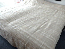 Pale beige striped for sale  BAKEWELL
