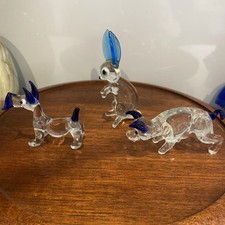 Vintage clear blue for sale  MORDEN