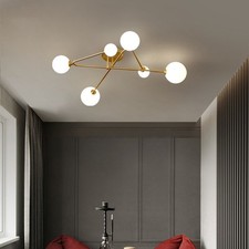 Luminária de teto de cozinha luminárias de quarto dourada luminária de teto moderna, usado comprar usado  Enviando para Brazil