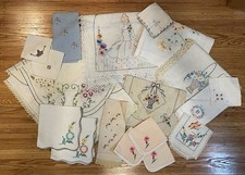 Vintage embroidered table for sale  Rochester