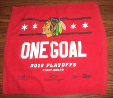 Usado, Chicago Blackhawks Rally Towel One Goal 2016 Playoffs Primeira Rodada comprar usado  Enviando para Brazil