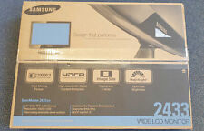 Samsung syncmaster 2433bw for sale  PETERBOROUGH