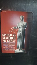 Affiche croisieres messageries d'occasion  Montauban