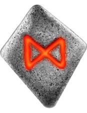 Dagaz cast rune usato  Italia