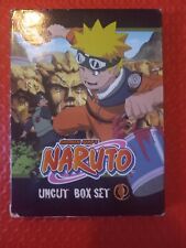 Naruto Uncut Box Set 1 (DVD, 2002, 3-Disc Set) Shonen Jump Very Collectable Rare, usado comprar usado  Enviando para Brazil