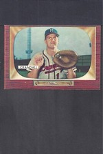 1955 BOWMAN #217 DEL CRANDALL-2--BV $20--BRAVES--SEM VINCOS--EX/MT/NR/MT++, usado comprar usado 1955 BOWMAN #217 DEL CRANDALL-2--BV $20--BRAVES--SEM VINCOS--EX/MT/NR/MT++, usado comprar usado  Enviando para Brazil
