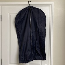 Ace Hombres Traje Cubierta Bolso Azul Marino Viaje Almacenamiento Largo Cremallera Vestido Protector Prenda segunda mano  Embacar hacia Mexico