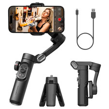 AOCHUAN 3-Axis Handheld Gimbal strong Smartxe for Smartphone for Iphone Android comprar usado  Enviando para Brazil