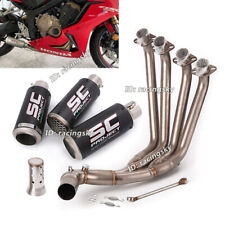 Sistema completo para Honda CBR650F CBR650R CB650F CB650R 2014-2024 ponta de carbono de escape, usado comprar usado  Enviando para Brazil