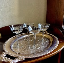 Vintage champagne glasses for sale  Ocala