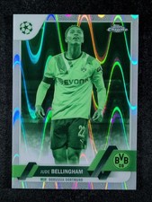 2022-23 Topps Chrome UEFA JUDE BELLINGHAM 90/225 Visão Noturna RayWave Ref #22 comprar usado  Enviando para Brazil