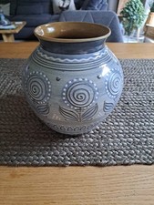 Vase keramik handbemalt gebraucht kaufen  Pfronten