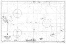Mapa Náutico Marítimo Banda Sea Admiralty 3239 Papel Tapiz de Barco, usado comprar usado  Enviando para Brazil