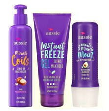 3 Aussie Miracle Coils Gel Congelador Instantâneo 3 Minutos Miracle Condicionador Umido NOVO comprar usado  Enviando para Brazil