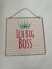 Metall schild spruch gebraucht kaufen  Kaiserslautern
