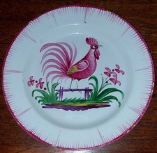 Assiette coq barriere d'occasion  Déville-lès-Rouen